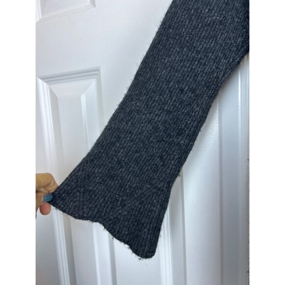 Madewell Dark Gray Turtleneck Sweater Dress - Picture 3 of 9